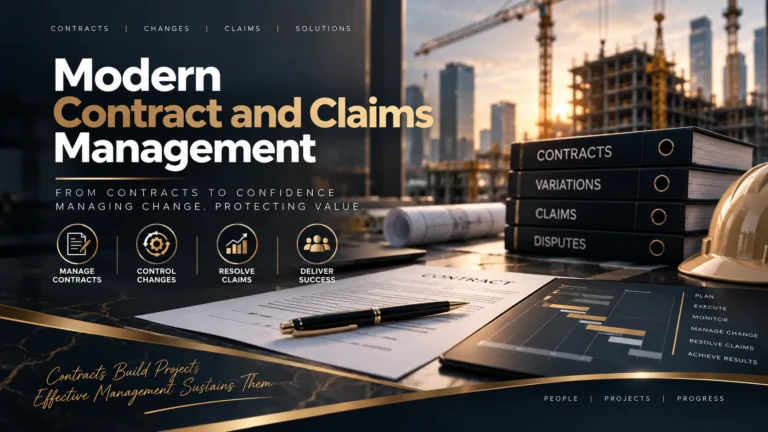 Modern Contract and Claims Management